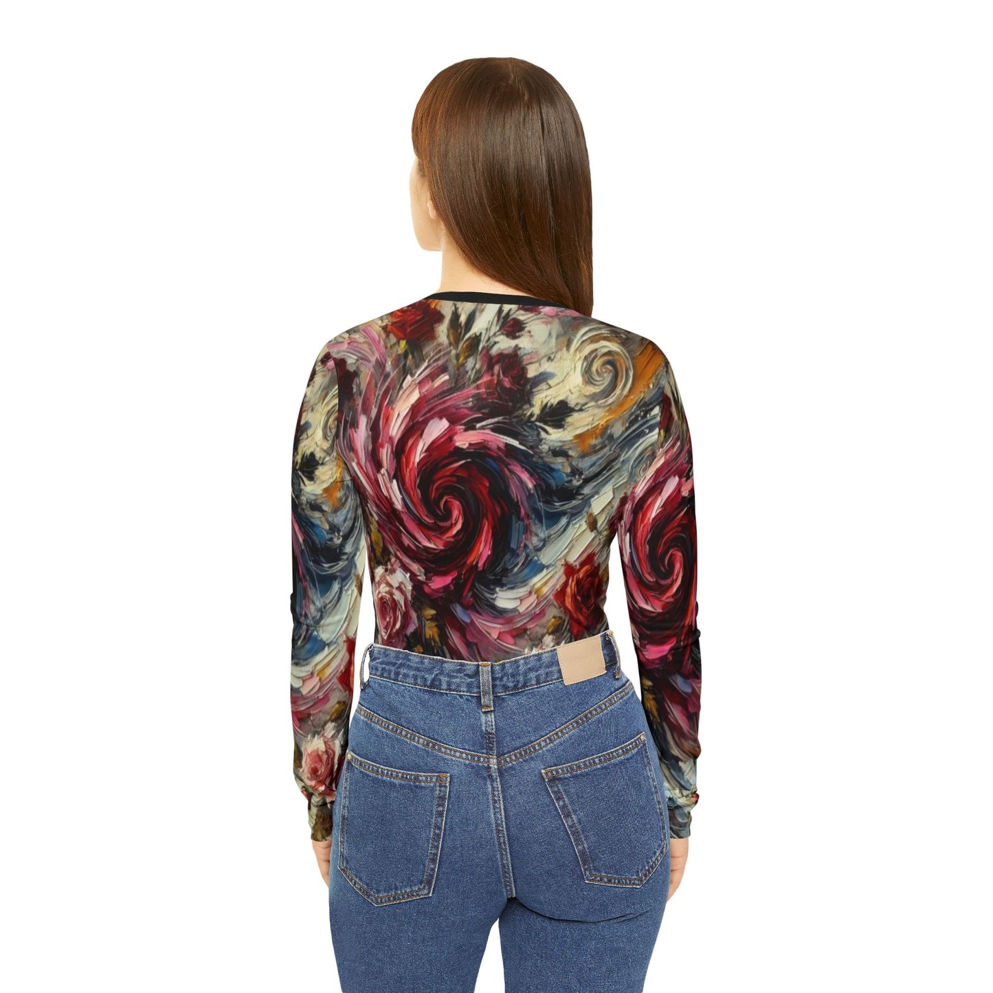 Long Sleeve V-Neck Shirt for Women - Perfect for Everyday Wear and Special Occasions