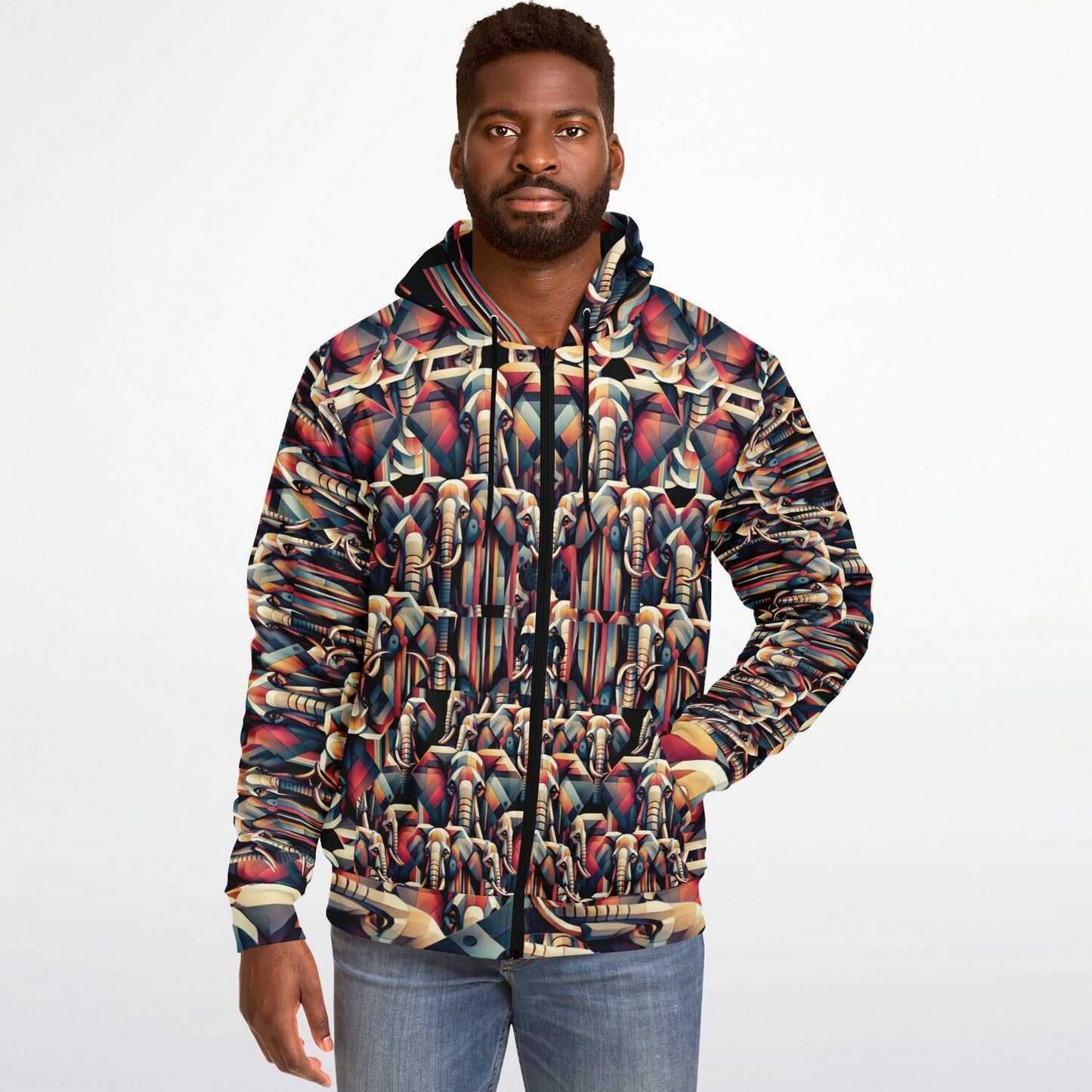 NateCato Microfleece Ziphoodie