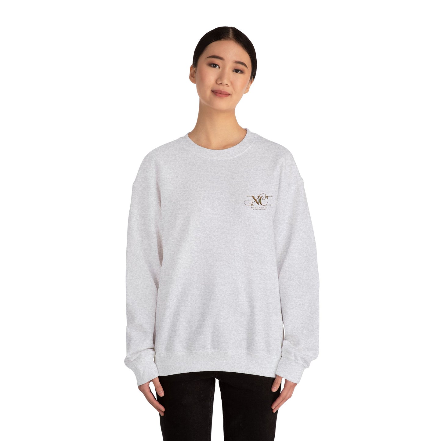 Minimalist Unisex Crewneck Sweatshirt for Casual Comfort