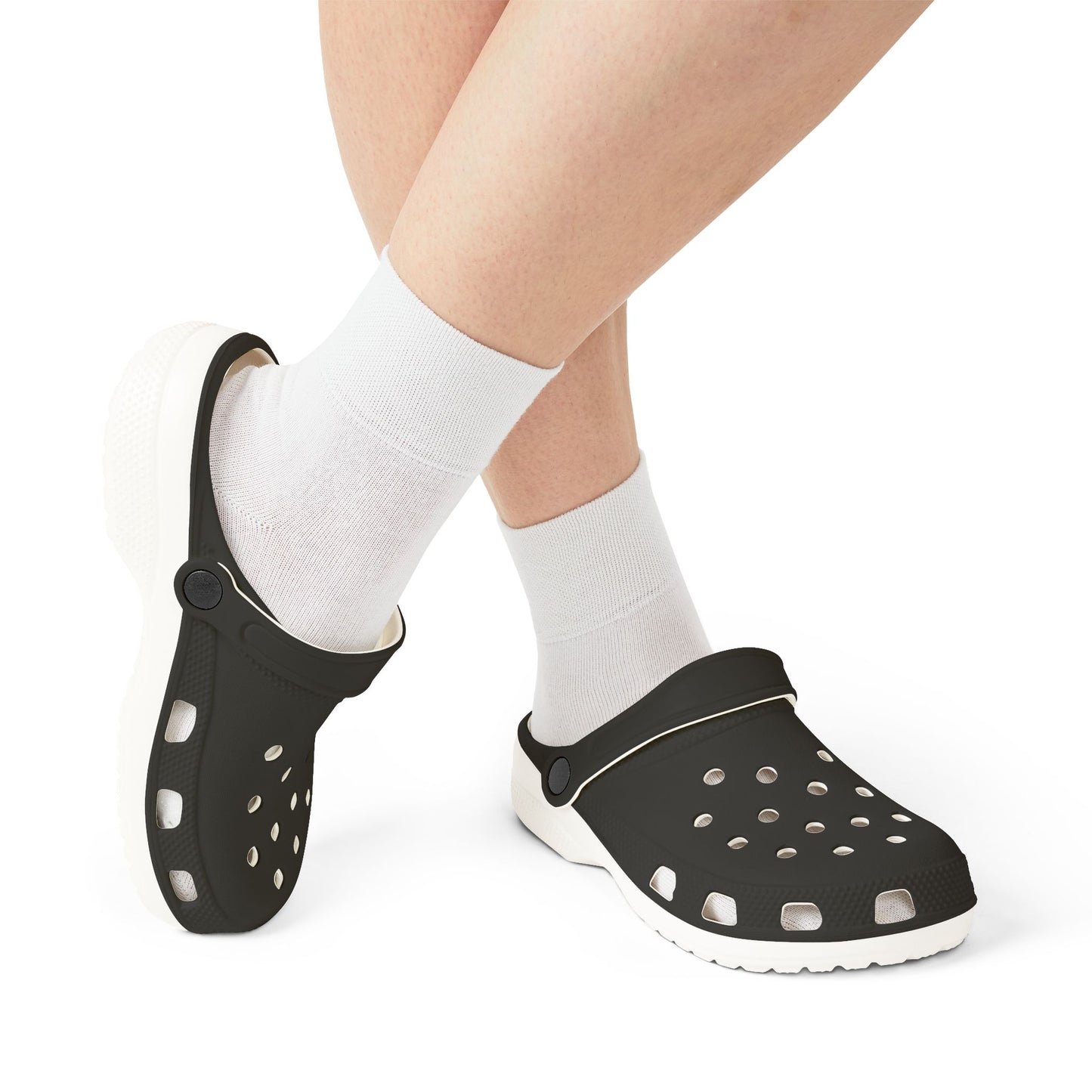 Comfortable EVA Foam Clogs with Polka Dots - Perfect for Home and Garden