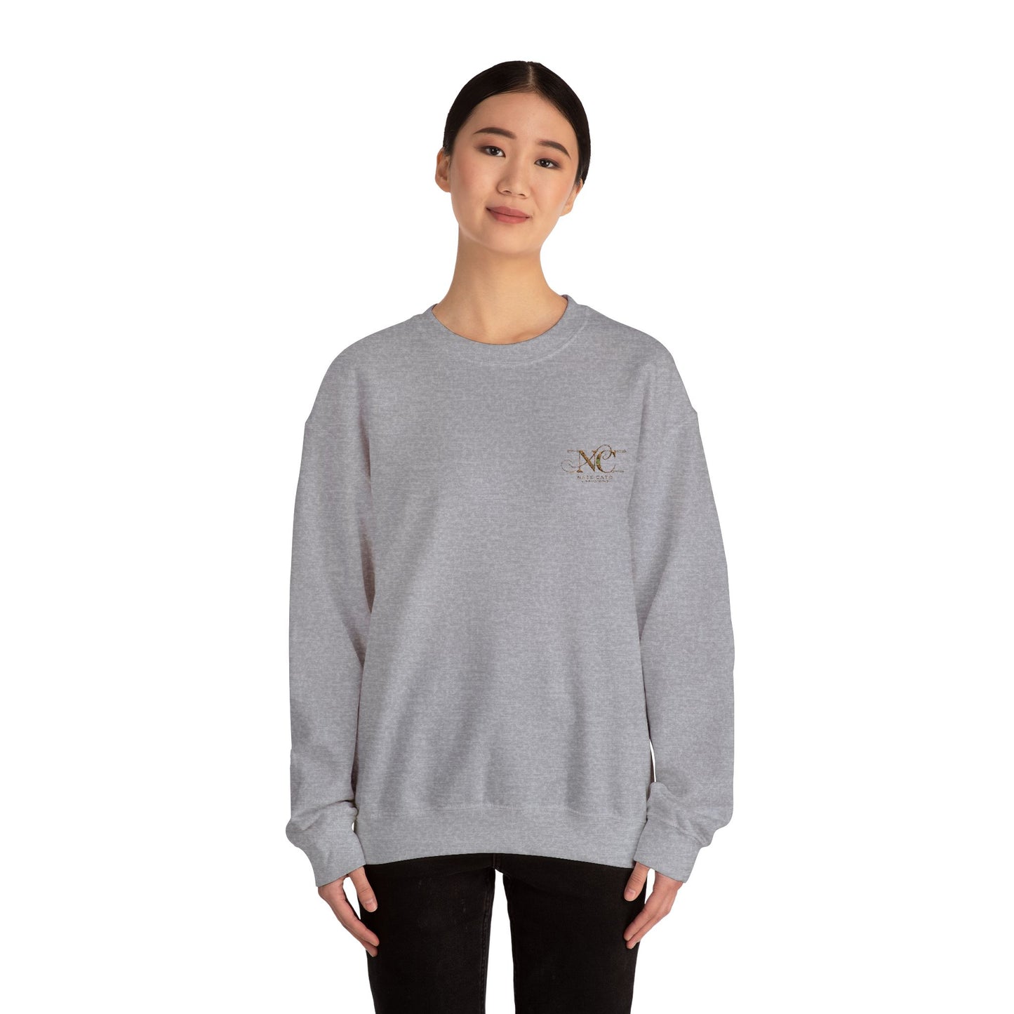 Minimalist Unisex Crewneck Sweatshirt for Casual Comfort