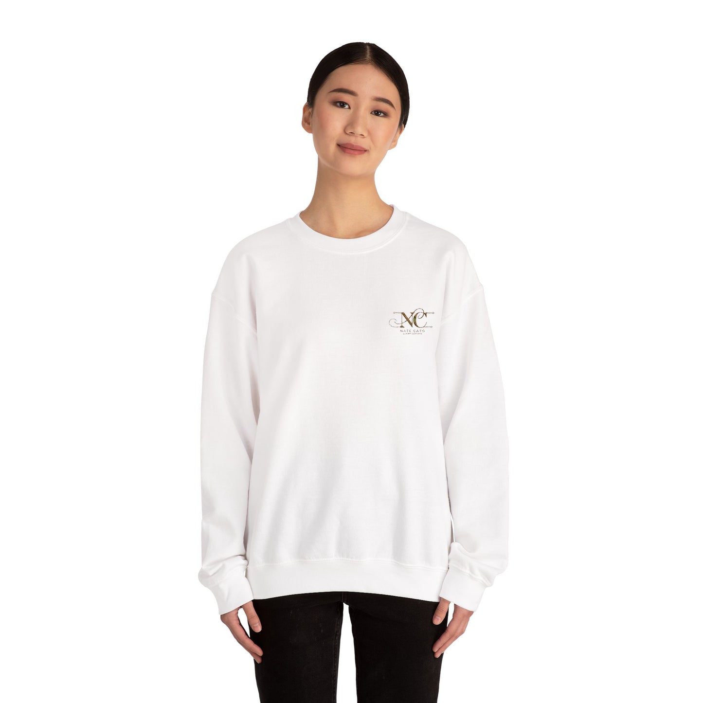 Minimalist Unisex Crewneck Sweatshirt for Casual Comfort