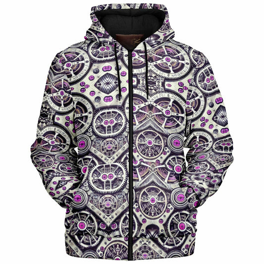 Microfleece Ziphoodie - AOP copy