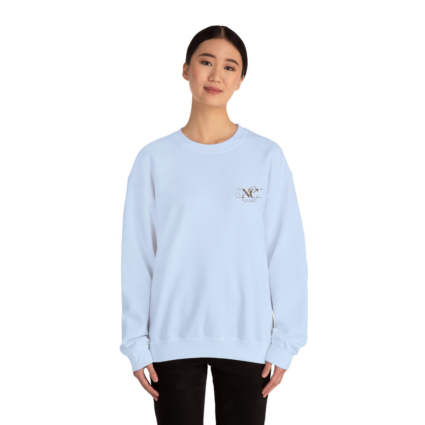 Minimalist Unisex Crewneck Sweatshirt for Casual Comfort