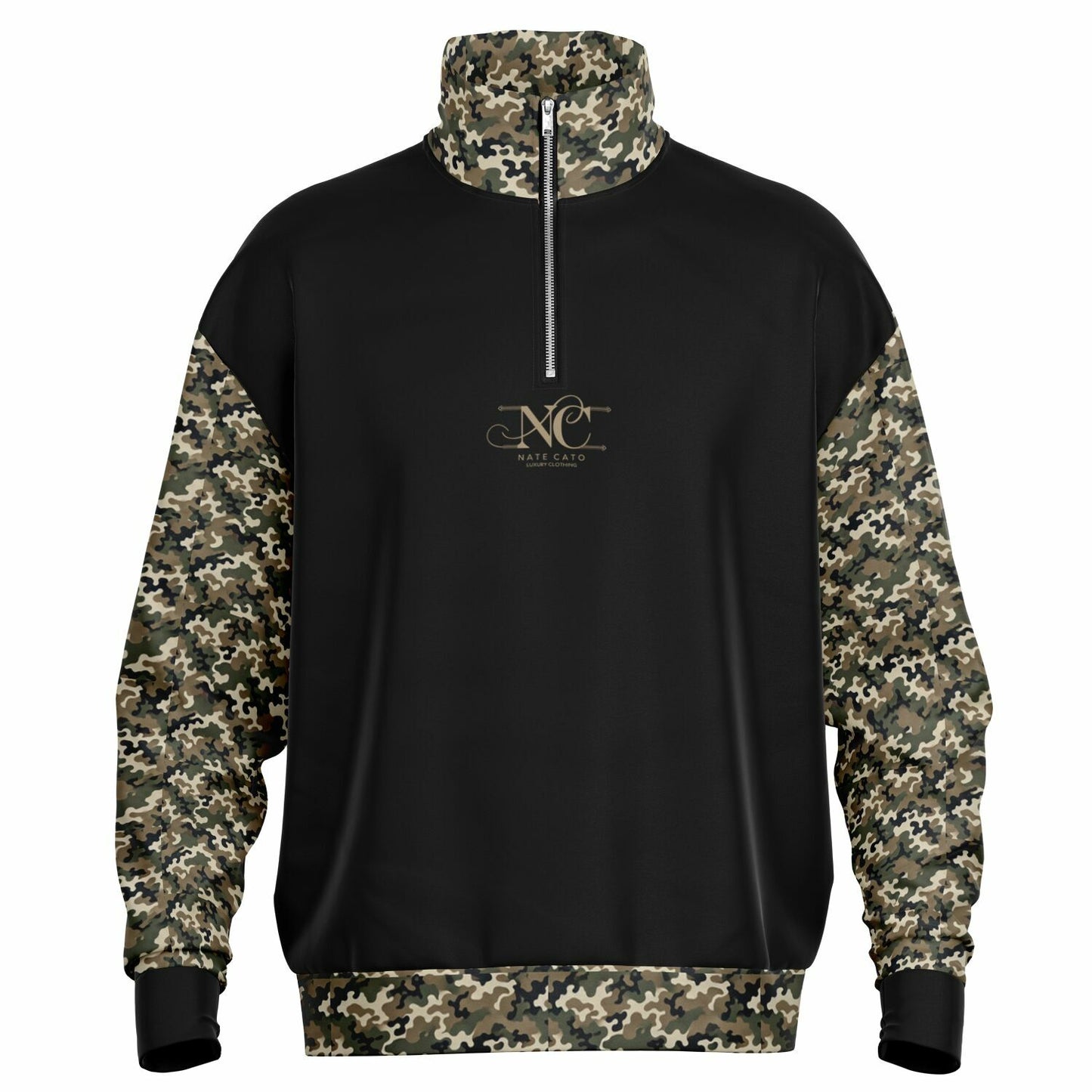 Heavyweight Oversized Quarter Zip Sweatshirt